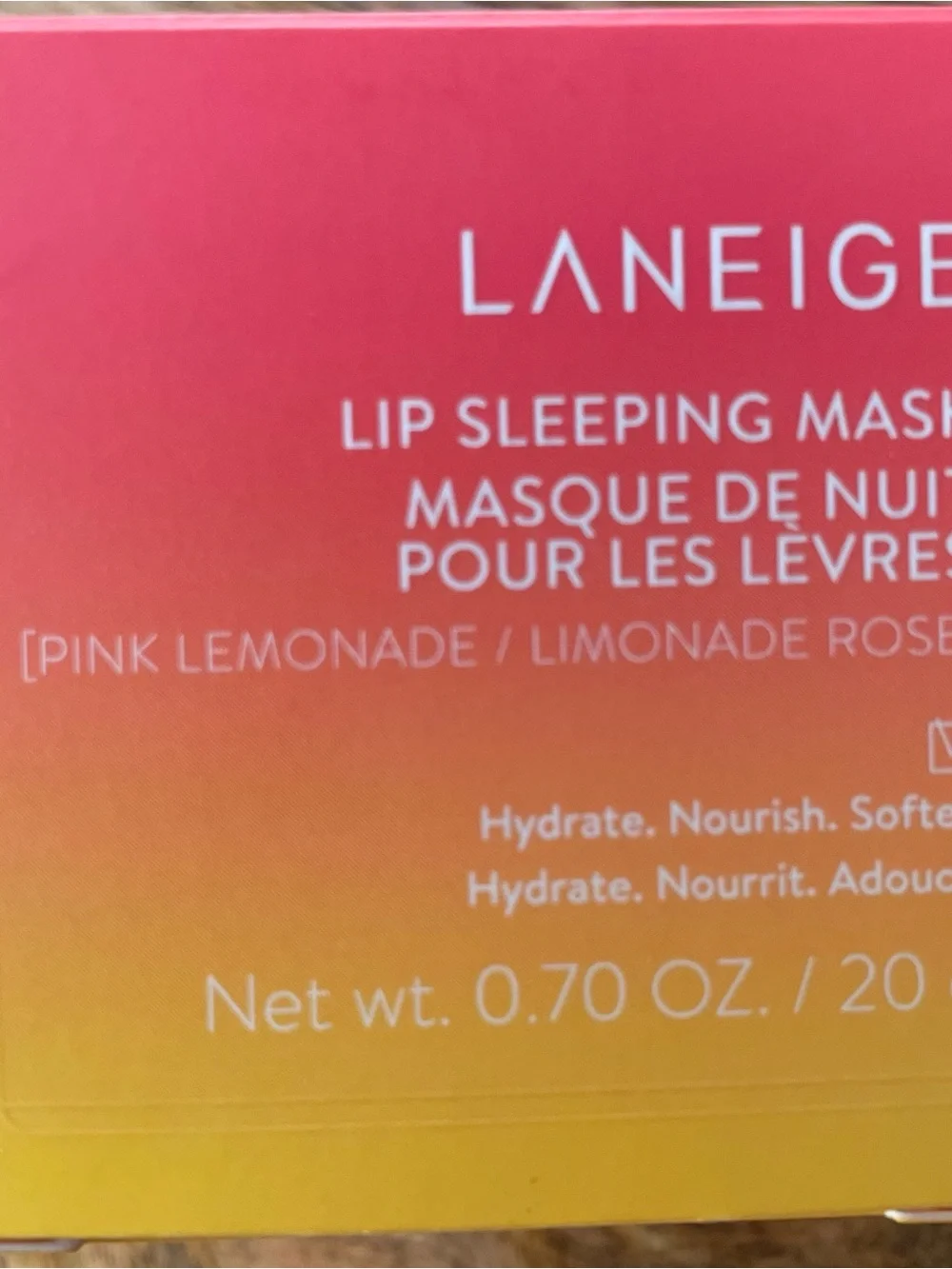 LANEIGE Lip Sleeping Mask in Pink Lemonade